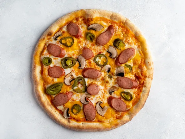 Pizza Frankfurter